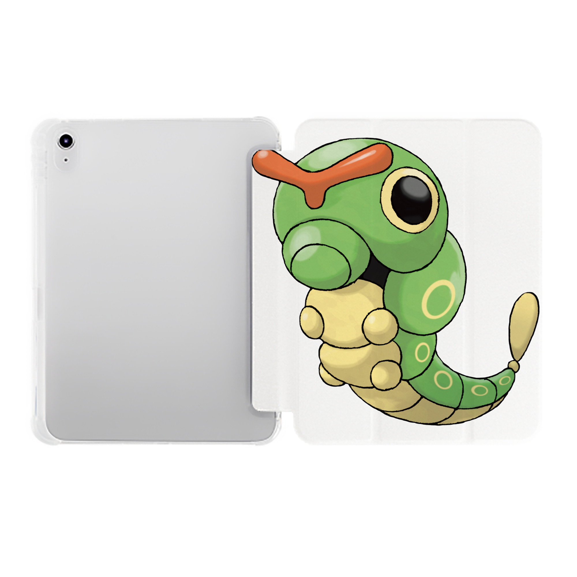 （画像用） ポケットモンスター Pokémon IPad ケース ペン収納付き 三つ折りスタンド PUレザー×シリコン 対応機種9.5/10.5/10.9インチ